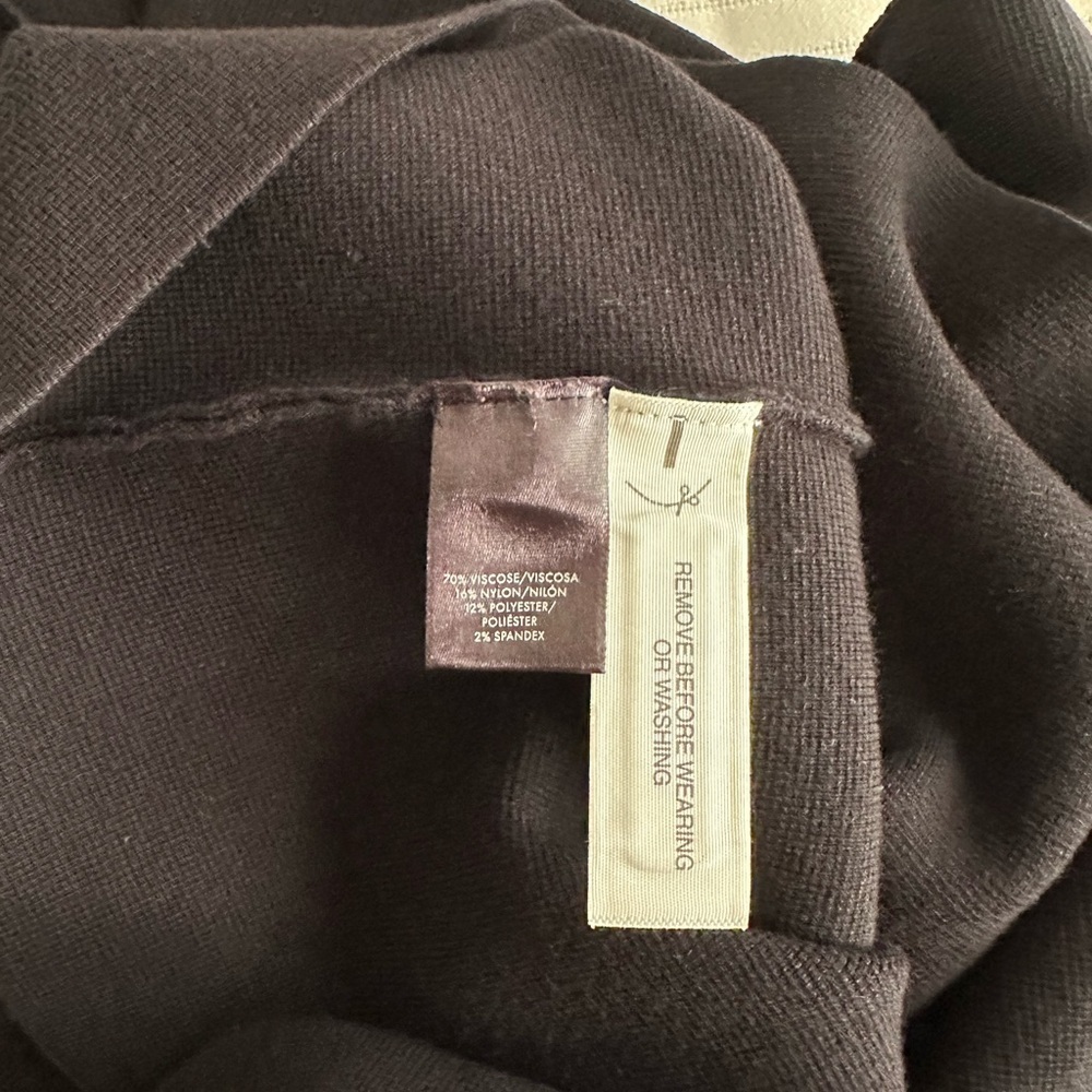 Ann Taylor Elegant Black Sweater with Flared Cuffs - Picture 12 of 13